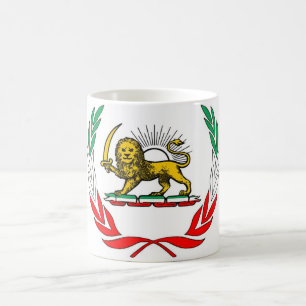 iran flag magic mug