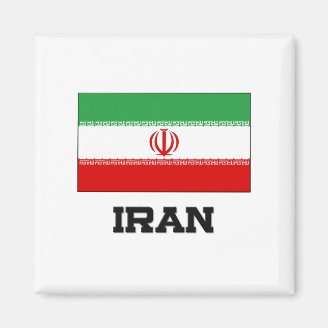 Iran Flag Magnet (Front)