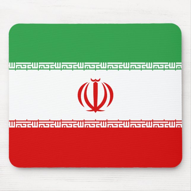 Iran Flag Mouse Mat (Front)