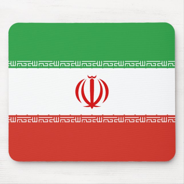 Iran flag mouse mat (Front)