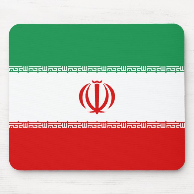 Iran Flag Mousepad (Front)