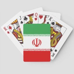 Iran Flag Playing Cards