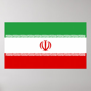 Iran Flag Poster