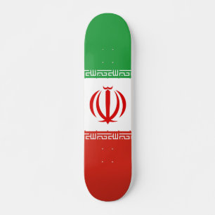 Iran flag skateboard