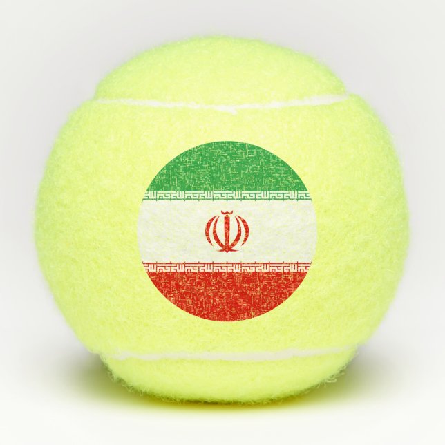 Iran Flag Tennis Balls (Front)