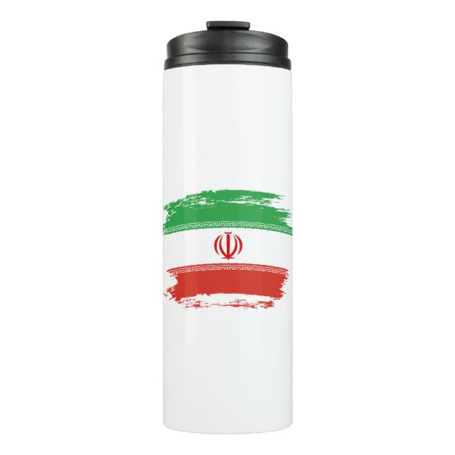 Iran flag thermal tumbler (Front)