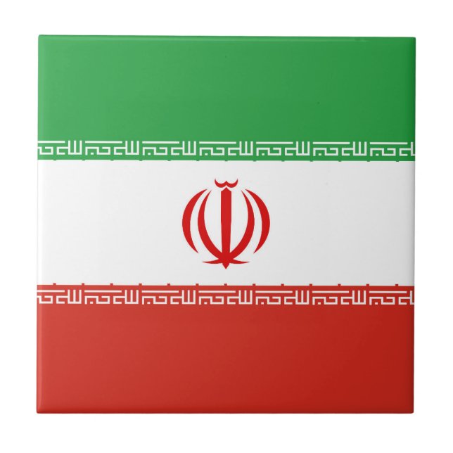 Iran flag tile (Front)