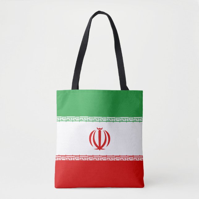 Iran Flag Tote Bag (Front)