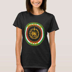 Iran,Iran Lion Sun Flag,Persian,Iran Flag. T-Shirt