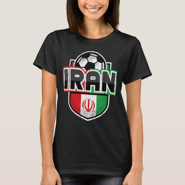 Iran Iranian Persian Irani Flag Iran Roots Farsi I T-Shirt (Front)