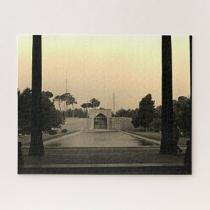 Iran Isfahan chehel sotun palace 1970 Jigsaw Puzzle