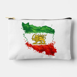 Iran Lion & Sun Cosmetic  | Persian Shir o Khord Accessory Pouch