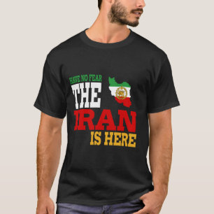 Iran Lion Sun Flag,Iran,Persian,Iran map,Flag of I T-Shirt