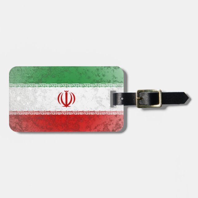 Iran Luggage Tag (Front Horizontal)