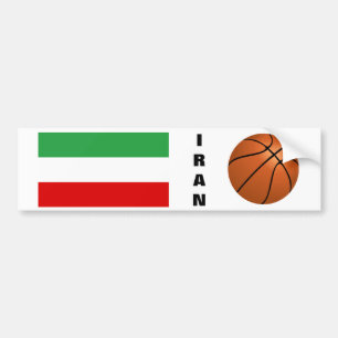 Iran National Basketball Team Bumper Sticker
