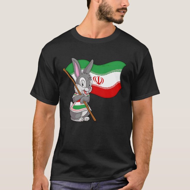 Iran Rabbit T-Shirt (Front)