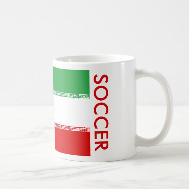 IRAN SOCCER COFFEE MUG (Right)