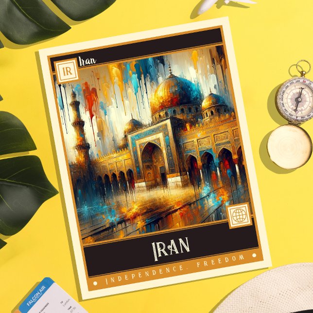 Iran | Vintage Painting Postcard (Creator Uploaded)
