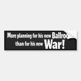 Iran War - Trump Bumper Sticker