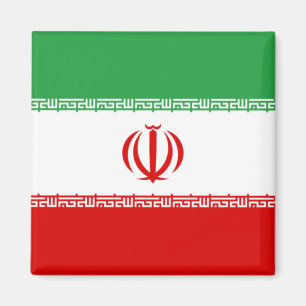 Iranian Flag (Iran) (Persian) Magnet