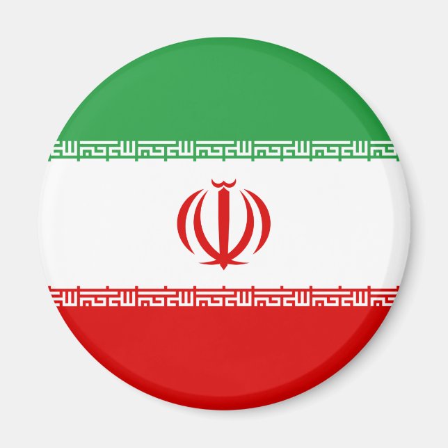 Iranian Flag (Iran) (Persian) Magnet (Front)