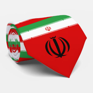 Iranian Flag & National Emblem, Flag of Iran Tie