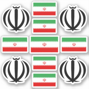 Iranian national symbols /emblem and flag