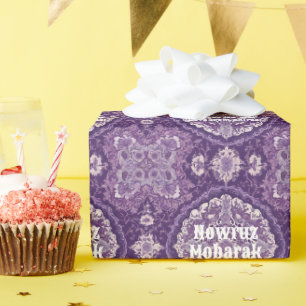 Iranian New Year Nowruz Birthday Party Event Gifts Wrapping Paper