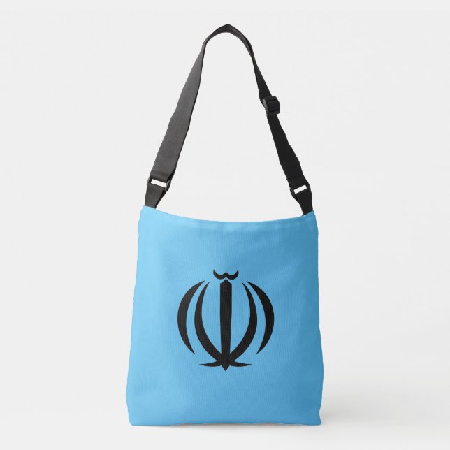 Iranian (Persian) coat of arms Crossbody Bag (Front)