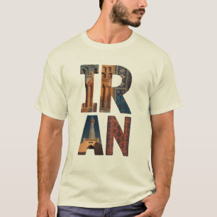 Iranian Pride Peace Anti War Persia Heritage T-Shirt