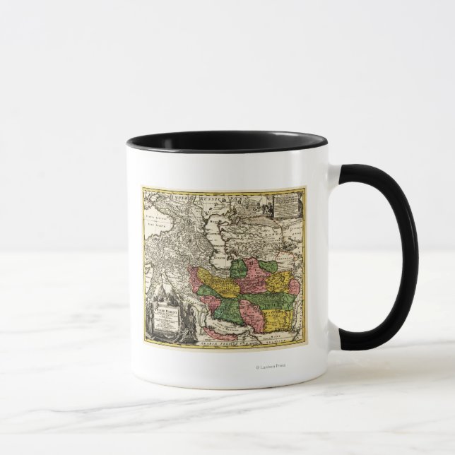 IranPanoramic MapIran Mug (Right)