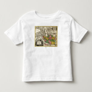 IranPanoramic MapIran Toddler T-Shirt