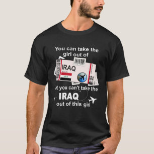 Iraq Boarding Pass  Iraq Girl  Iraq T-Shirt