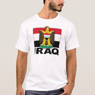 Iraq Coat of Arms Flag T-Shirt