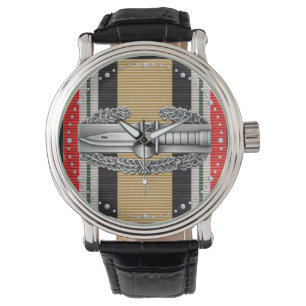 Iraq Combat Action Badge Watch