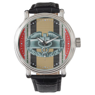 Iraq Combat Medical Badge Watch