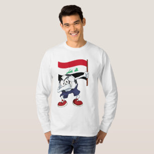 Iraq Dabbing Soccer Ball T-Shirt
