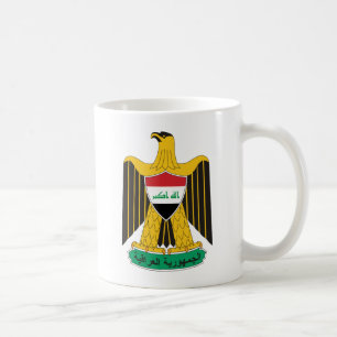 iraq emblem coffee mug