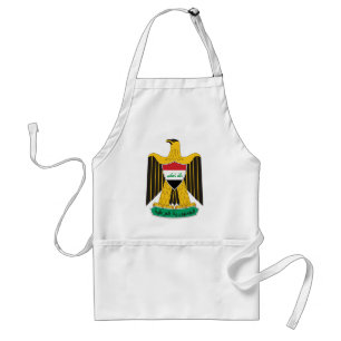 iraq emblem standard apron