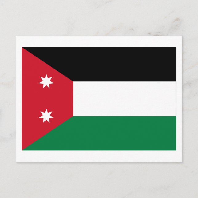 Iraq Flag (1924-1958) Postcard (Front)