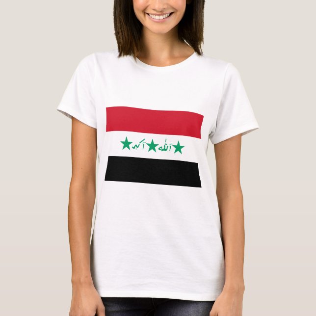 Iraq Flag (1991-2004) T-Shirt (Front)
