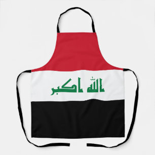 Iraq Flag Apron