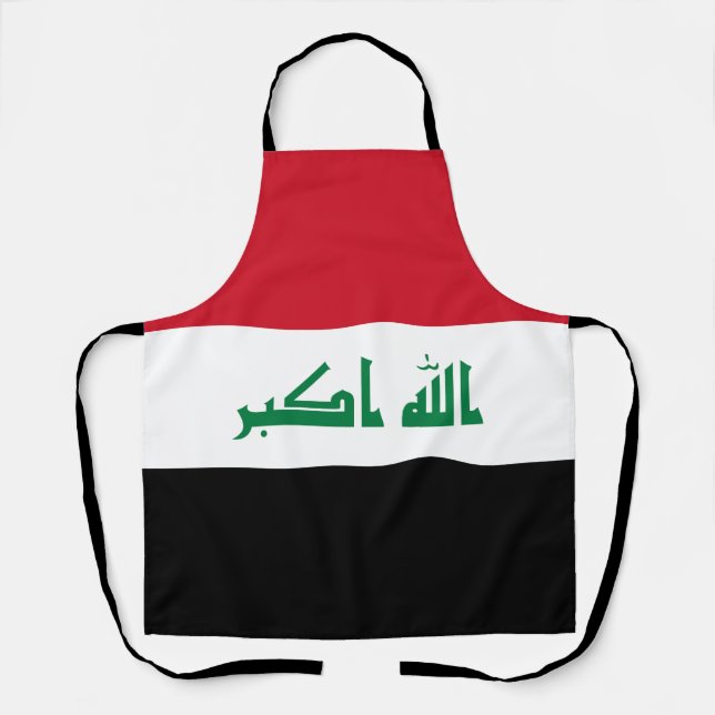 Iraq Flag Apron (Front)