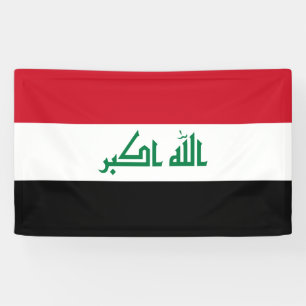 Iraq Flag Banner