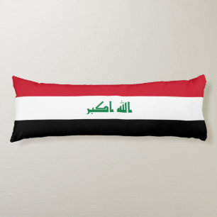 Iraq Flag Body Cushion