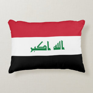 Iraq flag decorative cushion