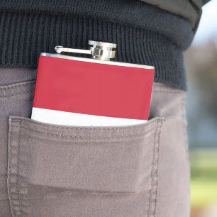 Iraq flag hip flask