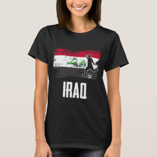 Iraq Flag Jersey Iraqi Soccer Team Iraqi _1 T-Shirt
