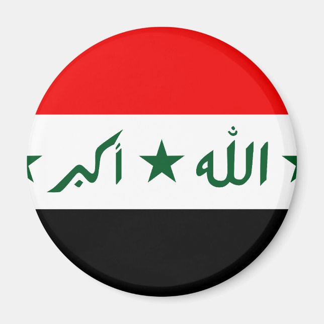 Iraq Flag Magnet (Front)