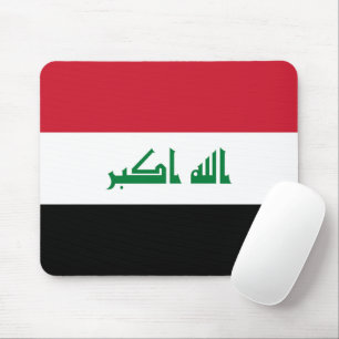 Iraq flag mouse mat